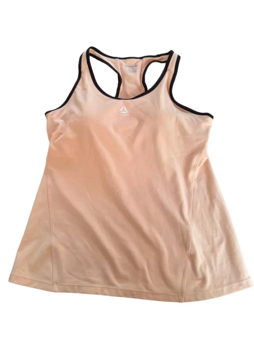 Women's Reebok Large Peach Sports Bra Racerback Dress